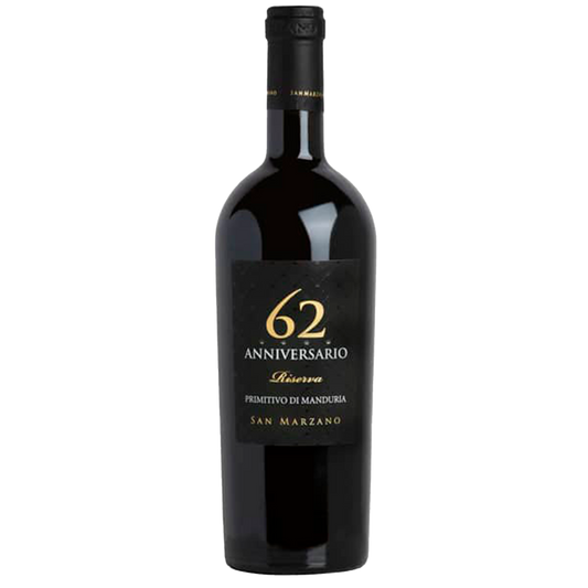 SAN MARZANO PRIMITIVO DI MANDURIA DOP ANNIVERSARIO 62